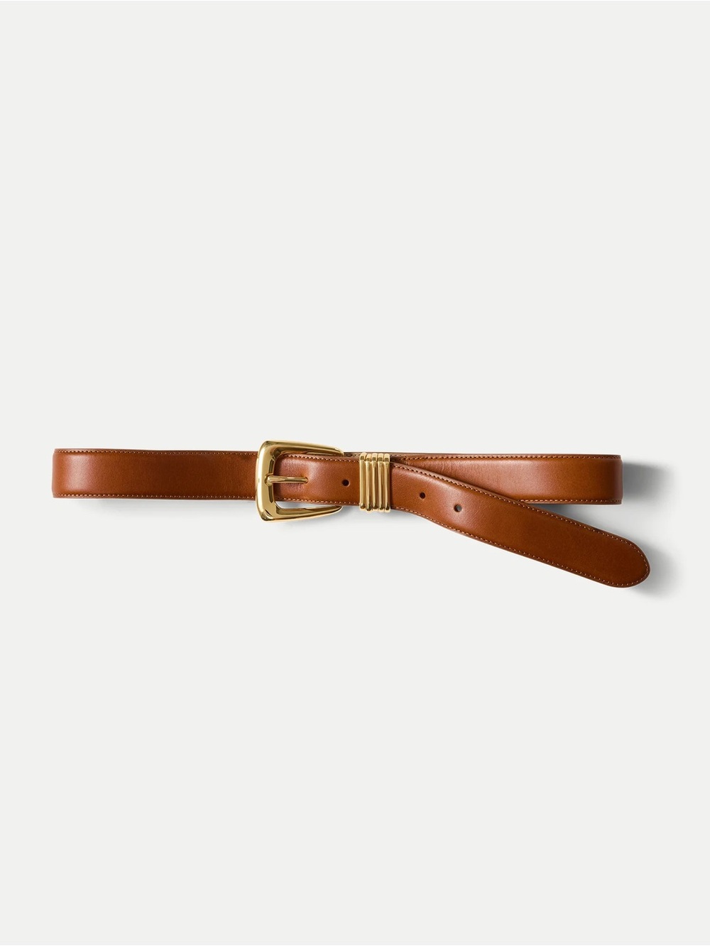 Veronica Beard Tan Arch Belt